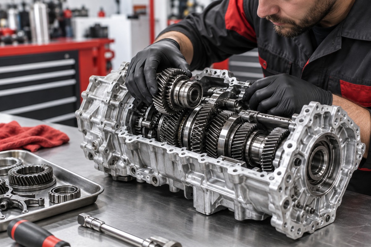 Transmission repair work